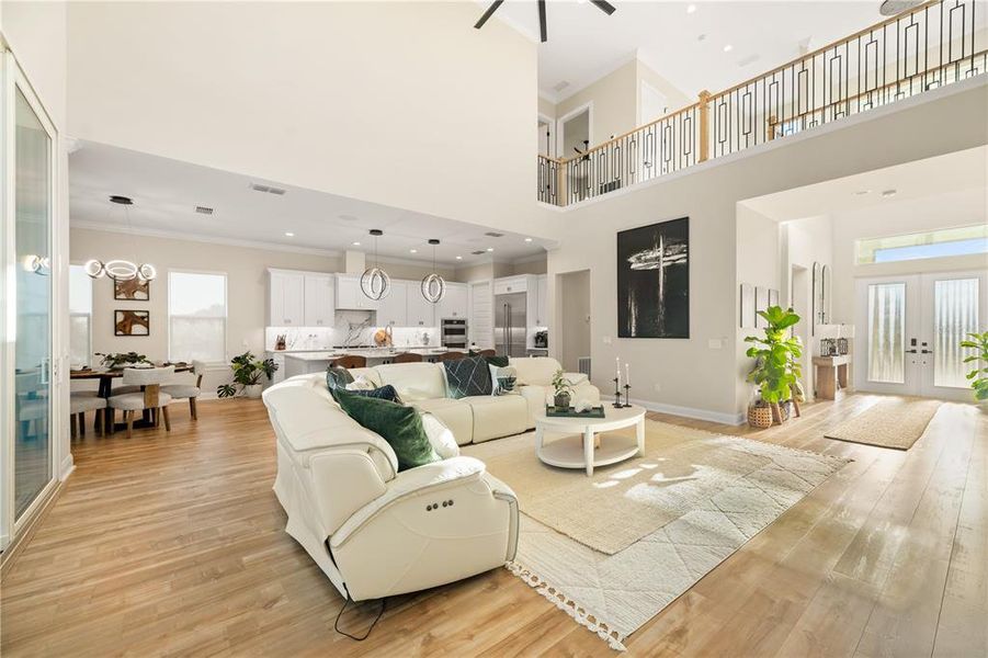 Furnished interior view inside a new home in , Flagler Beach (Image 66).