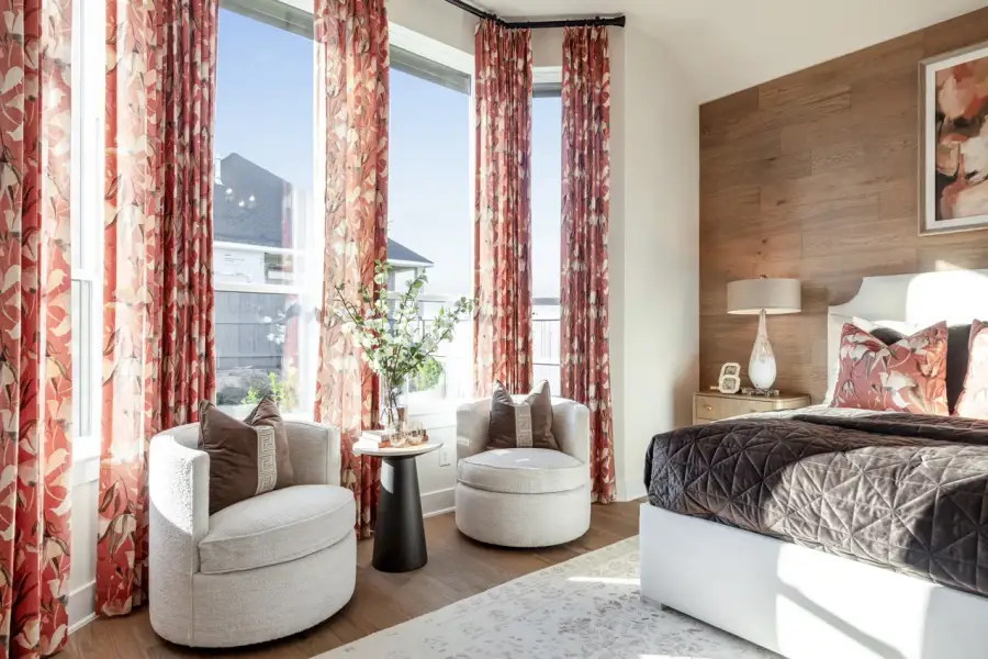 Representative Primary Bedroom - some options shown