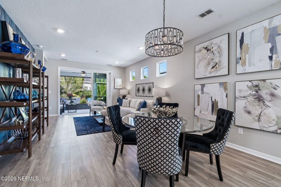 Furnished interior view inside a new home in , St. Augustine (Image 19).