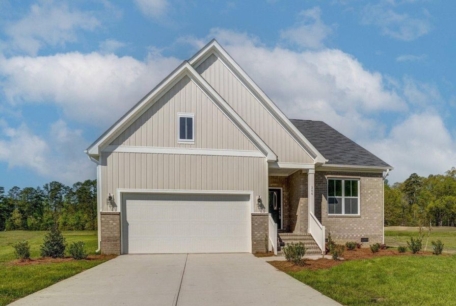 Representative exterior photo of a completed home built from the Tillery by Caruso Homes in Blue Run, Raleigh, NC (Image 35). Representative exterior photo of a completed home built from the Tillery by Caruso Homes in Blue Run, Raleigh, NC (Image 35).
