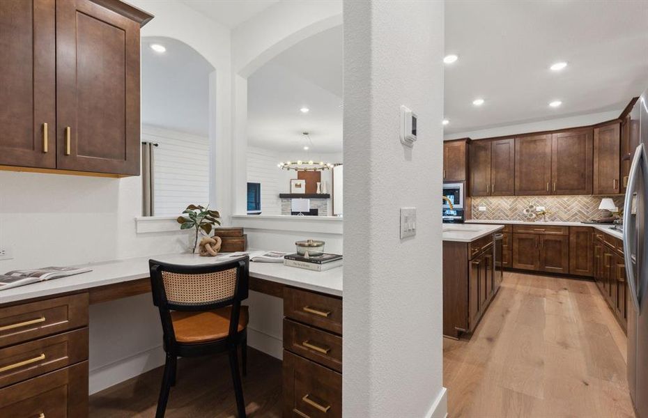 *Model Representation - Pulte Planning Center off kitchen and dining area