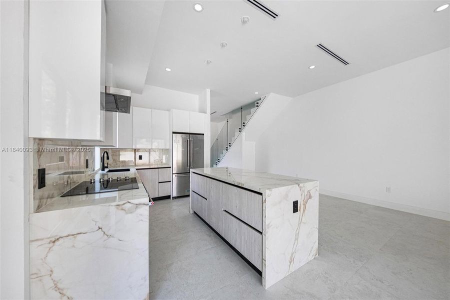 Furnished interior view inside a new home in , Miami (Image 26).