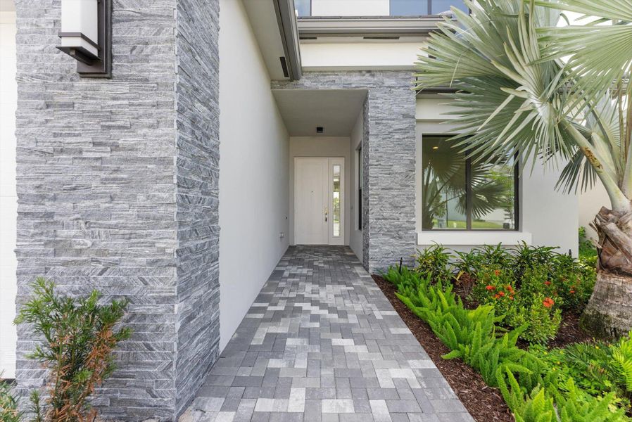 Exterior details and patio area of a home in , Boca Raton (Image 4). Exterior details and patio area of a home in , Boca Raton (Image 4).