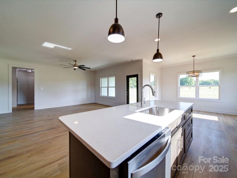 Furnished interior view inside a new home in , Monroe (Image 12).