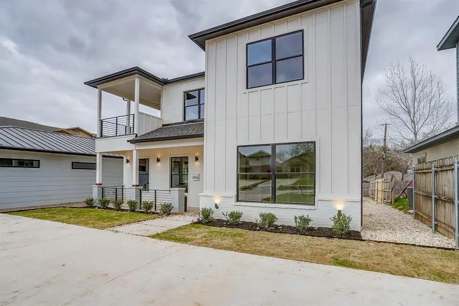 Exterior details and patio area of a home in , Fort Worth (Image 30).