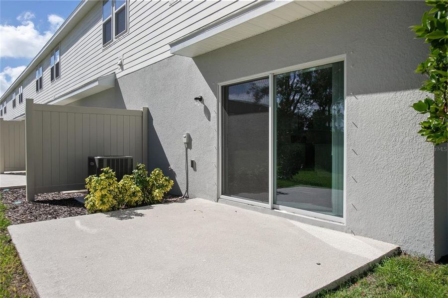 Exterior details and patio area of a home in , Edgewater (Image 4).