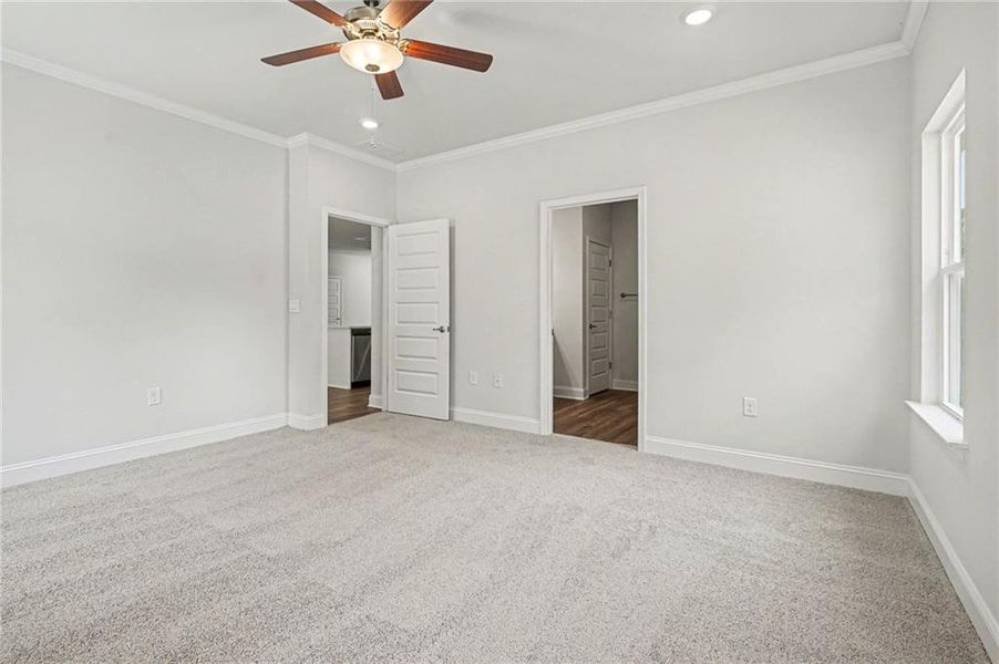 Spacious, unfurnished interior of a new home in Eagle Heights, Maysville (Image 21). Spacious, unfurnished interior of a new home in Eagle Heights, Maysville (Image 21).