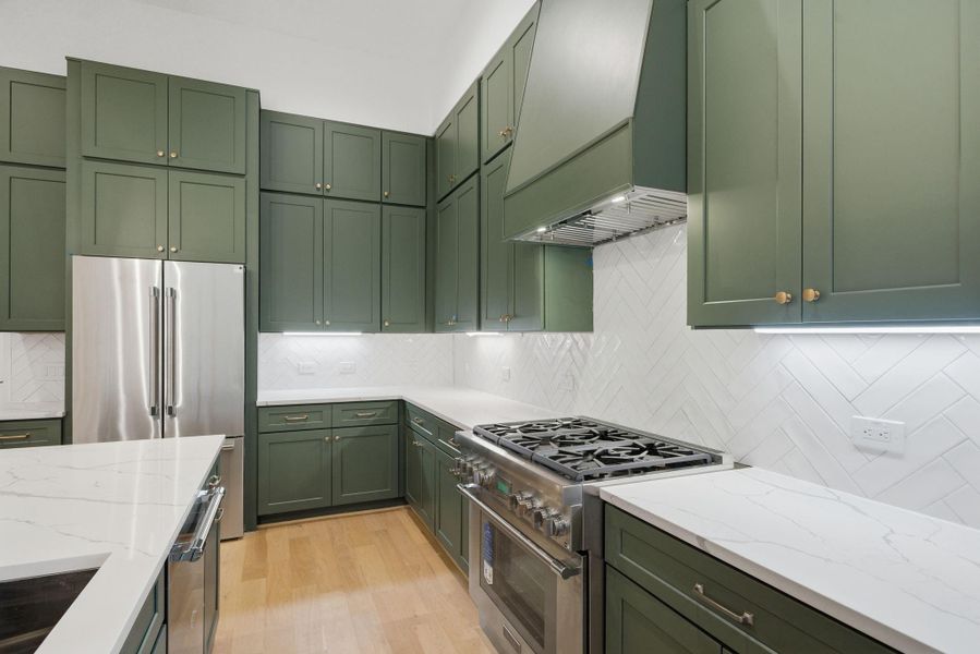 Furnished interior view inside a new home in , Houston (Image 5).