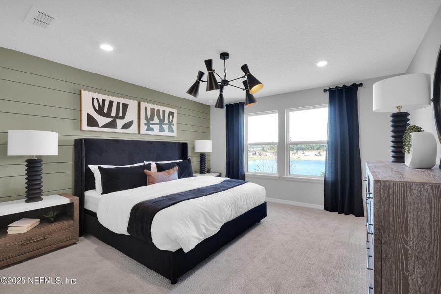 Furnished interior view inside a new home in The Preserve at Bannon Lakes, St. Johns (Image 14).