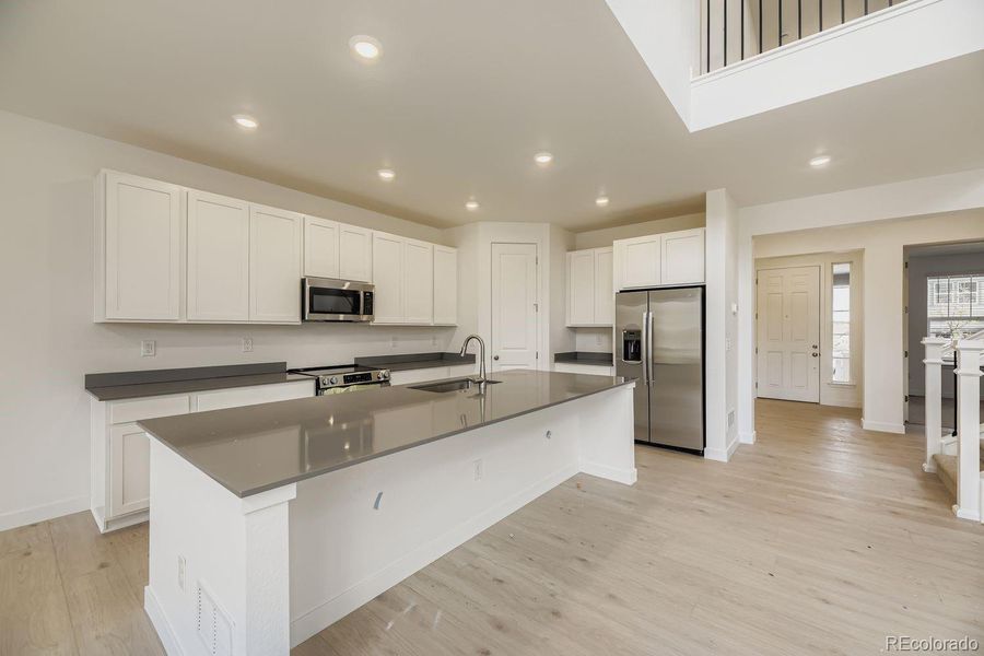 Furnished interior view inside a new home in Ken-Caryl Ranch: The Monarch Collection, Littleton (Image 3). Furnished interior view inside a new home in Ken-Caryl Ranch: The Monarch Collection, Littleton (Image 3).