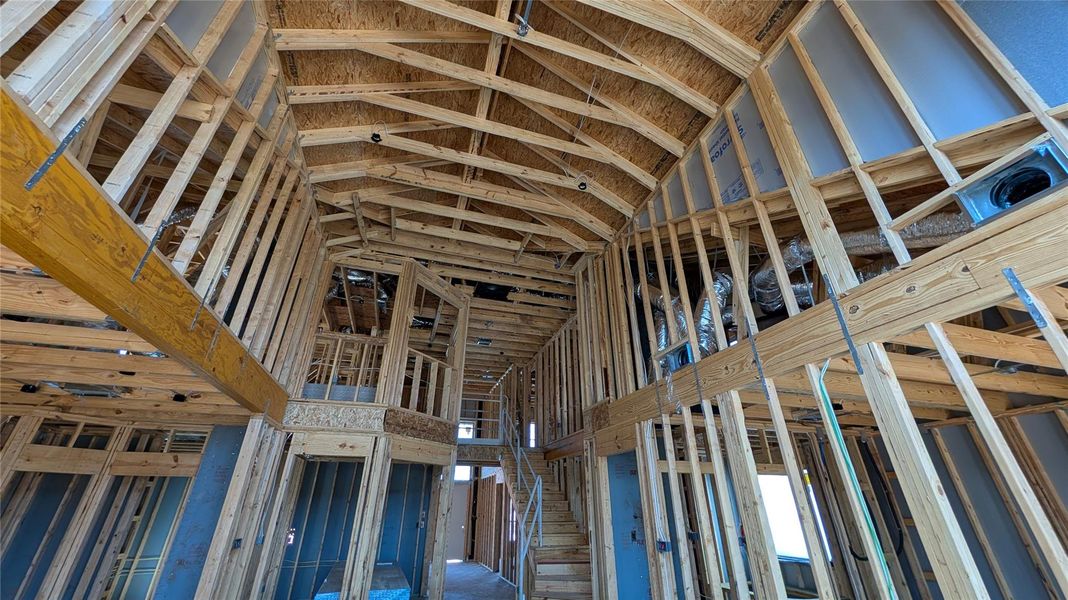 In-progress construction of a new home in Sienna 45', 50', Missouri City, TX (Image 7).