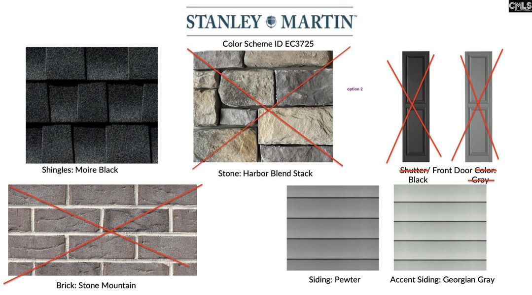 Sample of building materials used in homes in Boykin Hills, Chapin (Image 40). Sample of building materials used in homes in Boykin Hills, Chapin (Image 40).