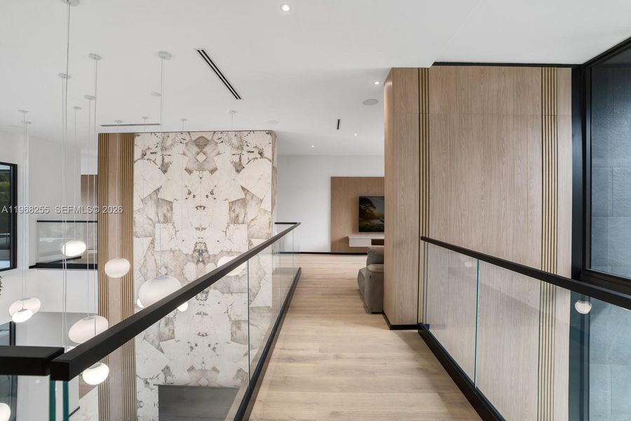 Furnished interior view inside a new home in , Miami (Image 44).