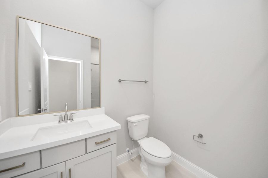 Furnished interior view inside a new home in Gatherings® at Chambers Creek: Duets Collection, Willis (Image 7). Furnished interior view inside a new home in Gatherings® at Chambers Creek: Duets Collection, Willis (Image 7).