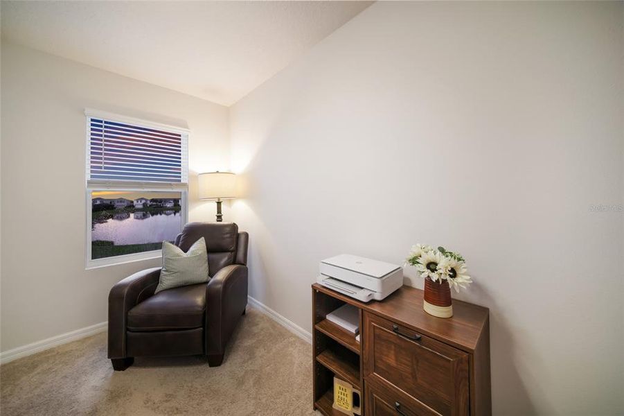 Furnished interior view inside a new home in Star Farms at Lakewood Ranch, Bradenton (Image 16).