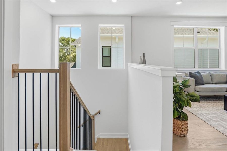 Furnished interior view inside a new home in , Tampa (Image 40).