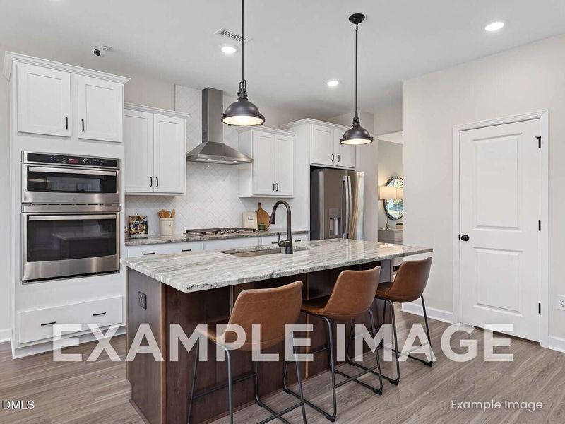 Furnished interior view inside a new home in Sage on North Main, Wake Forest (Image 7).
