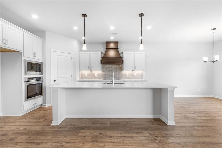 Furnished interior view inside a new home in , Eatonton (Image 8).