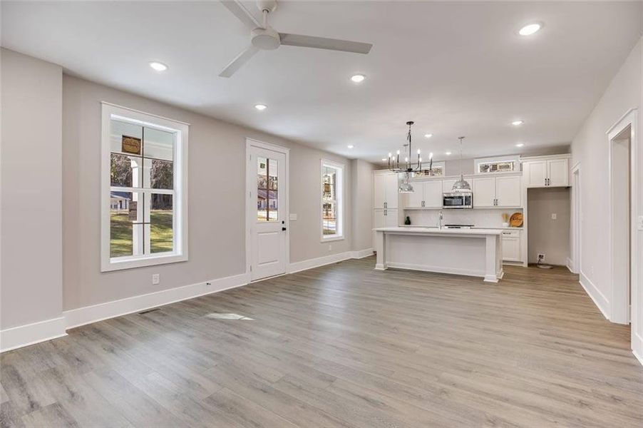 Spacious, unfurnished interior of a new home in , Bowdon (Image 22).