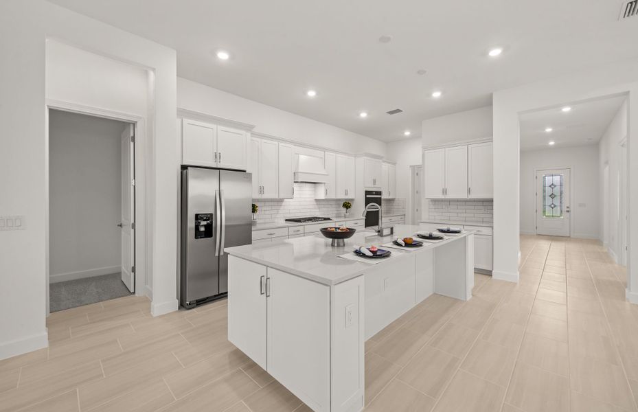 Kitchen with white cabinets Kitchen with white cabinets