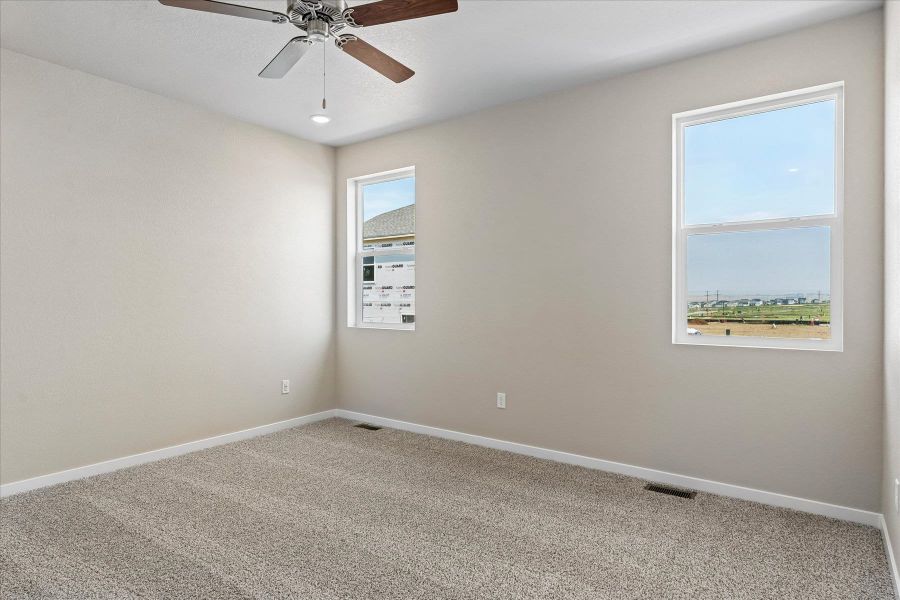 Spacious, unfurnished interior of a new home in Ridge at Lorson Ranch, Colorado Springs (Image 11). Spacious, unfurnished interior of a new home in Ridge at Lorson Ranch, Colorado Springs (Image 11).