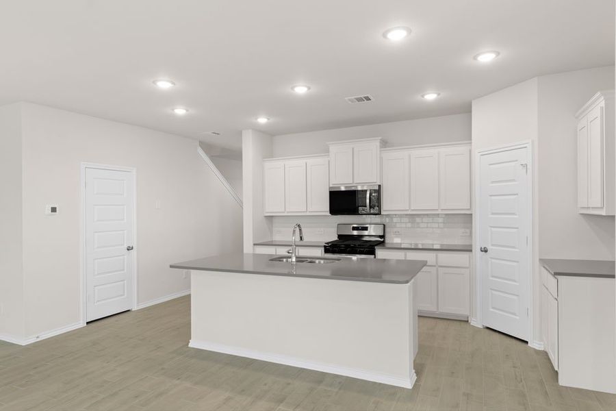 Representative exterior photo of a completed home built from the Mulberry by Impression Homes in Northspur, Terrell, TX (Image 7).