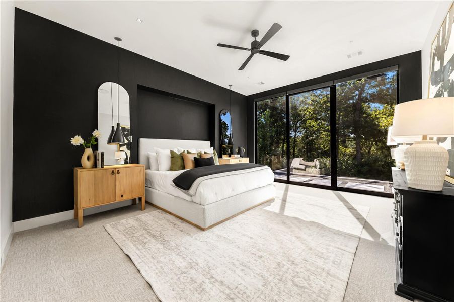 Furnished interior view inside a new home in , College Station (Image 15).