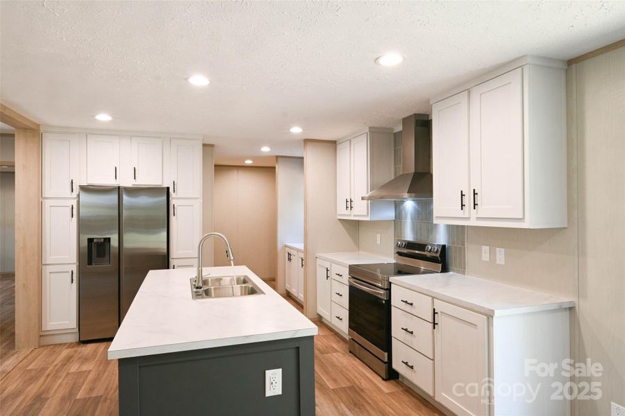 Furnished interior view inside a new home in , Clover (Image 13).