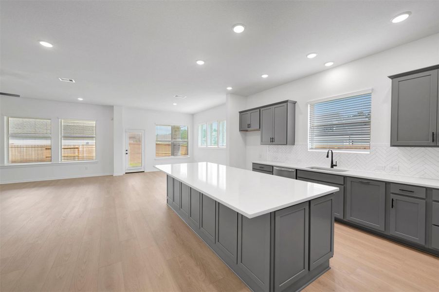 Furnished interior view inside a new home in Escondido - Overlook Collection, Magnolia (Image 8).