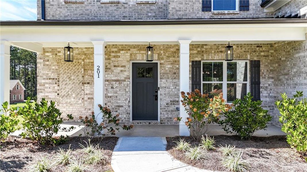 Exterior details and patio area of a home in , Ellenwood (Image 36).