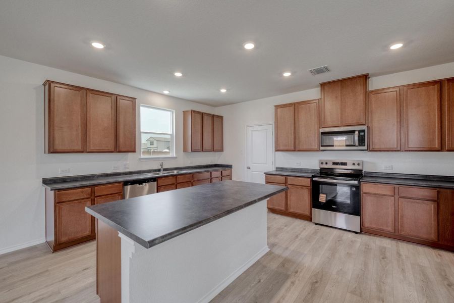 Furnished interior view inside a new home in Sonterra - Cool Water, Jarrell (Image 9).