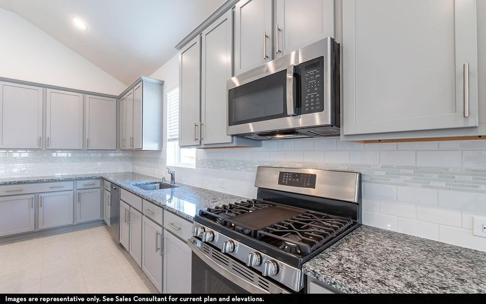 Furnished interior view inside a new home in Wildrye, Waller (Image 8).