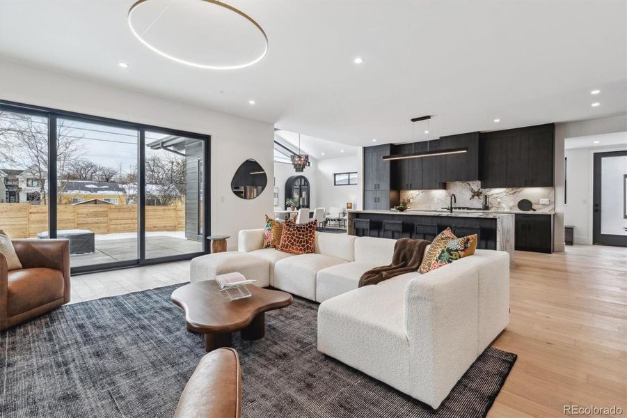 Furnished interior view inside a new home in , Denver (Image 29). Furnished interior view inside a new home in , Denver (Image 29).