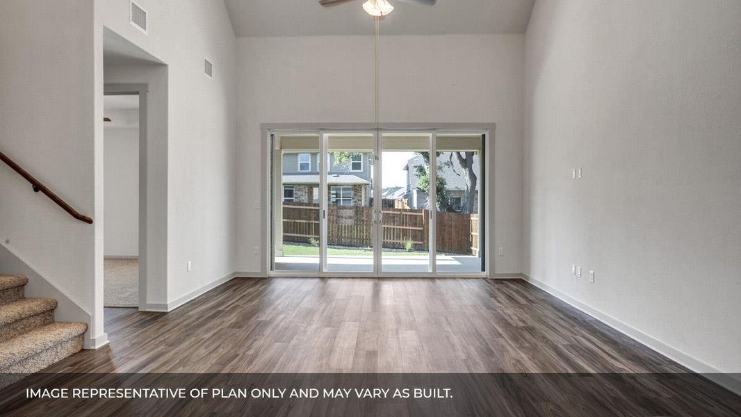 Spacious, unfurnished interior of a new home in Rosenbusch Ranch, Leander (Image 19). Spacious, unfurnished interior of a new home in Rosenbusch Ranch, Leander (Image 19).