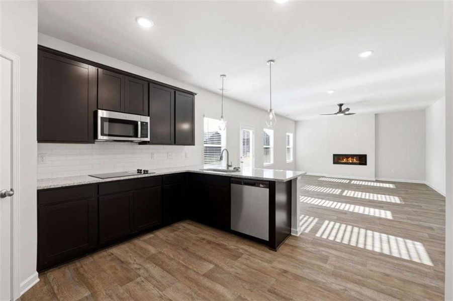 Furnished interior view inside a new home in , Perry (Image 6). Furnished interior view inside a new home in , Perry (Image 6).