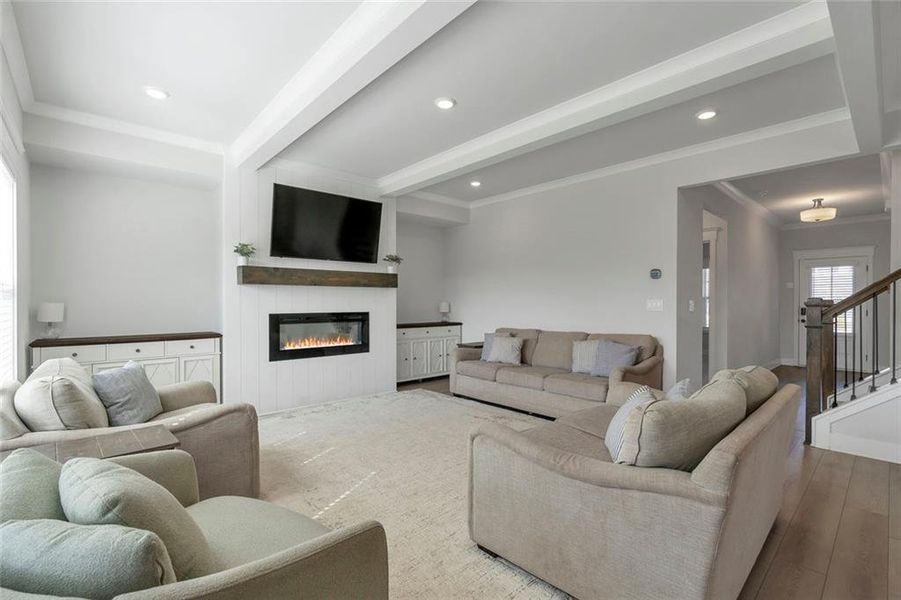 Furnished interior view inside a new home in , Gainesville (Image 11).