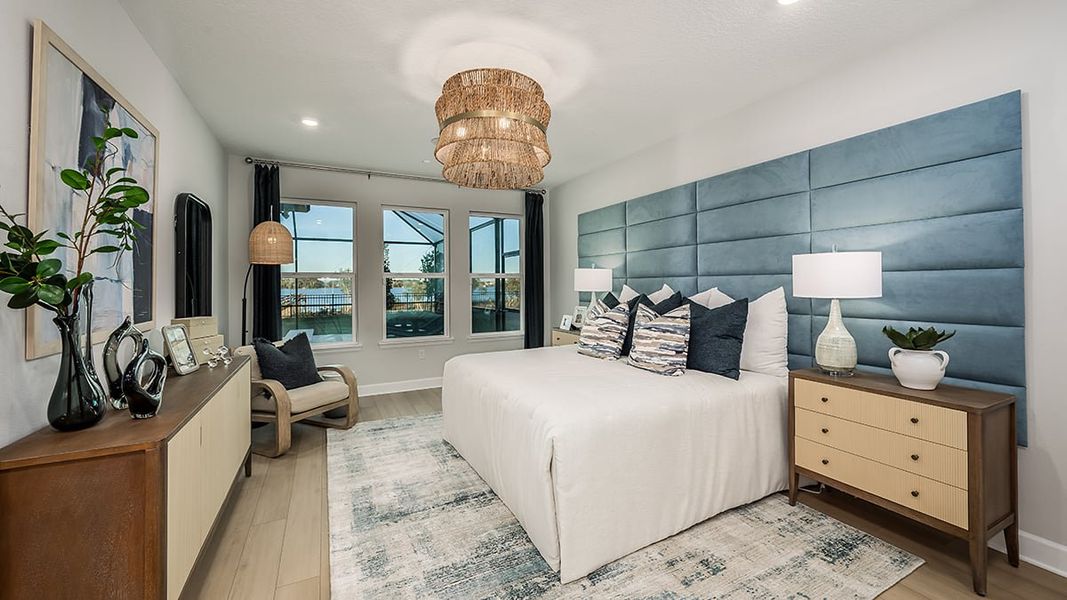 Representative furnished interior of a home built from the Bimini by Taylor Morrison in Lochside, Mount Dora (Image 18).