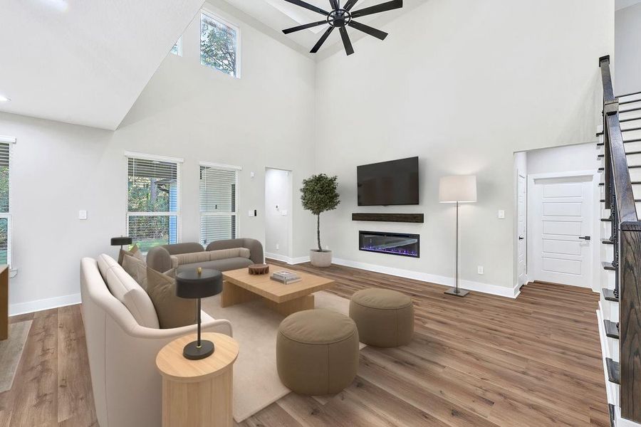 This photo is virtually staged.