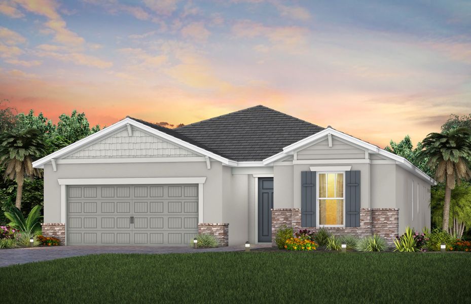 Representative exterior photo of a completed home built from the Prosperity by DiVosta in BeachWalk by Manasota Key, Englewood, FL (Image 17). Representative exterior photo of a completed home built from the Prosperity by DiVosta in BeachWalk by Manasota Key, Englewood, FL (Image 17).