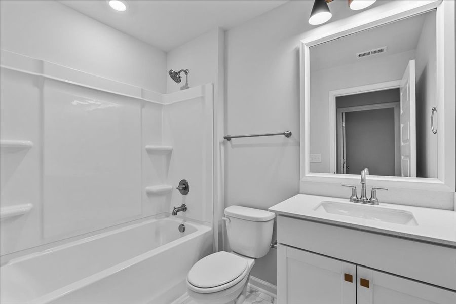 Furnished interior view inside a new home in Fieldstone, Lexington (Image 15).