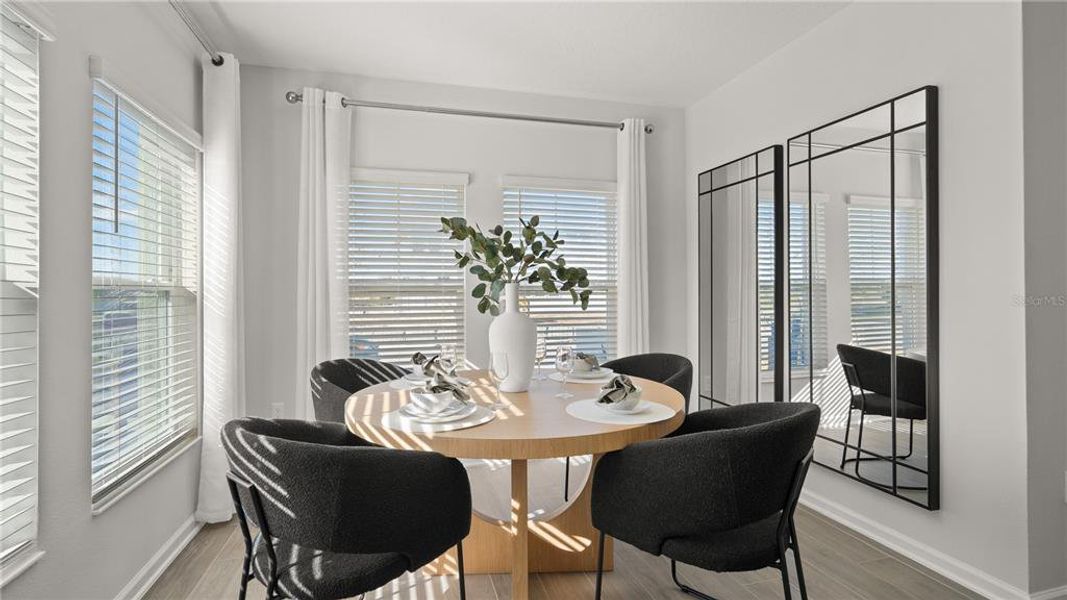 Furnished interior view inside a new home in , Orlando (Image 16).