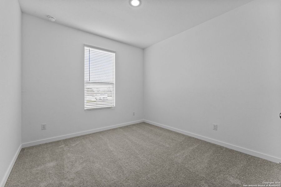 Spacious, unfurnished interior of a new home in Parkside: Coastline Collection, New Braunfels (Image 14).