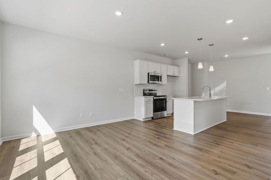 Spacious, unfurnished interior of a new home in Renaissance at White Oak, Garner (Image 15). Spacious, unfurnished interior of a new home in Renaissance at White Oak, Garner (Image 15).