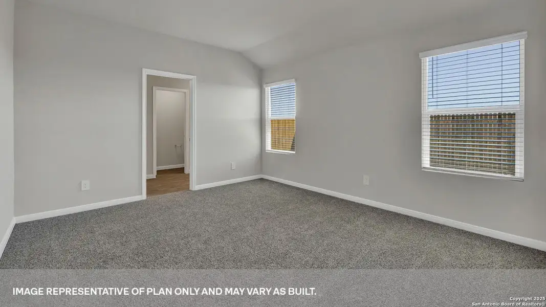 Spacious, unfurnished interior of a new home in Whisper South, San Marcos (Image 18). Spacious, unfurnished interior of a new home in Whisper South, San Marcos (Image 18).