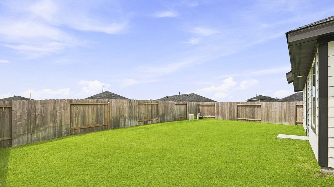 Exterior details and patio area of a home in Sunset Valley, Hockley (Image 3).