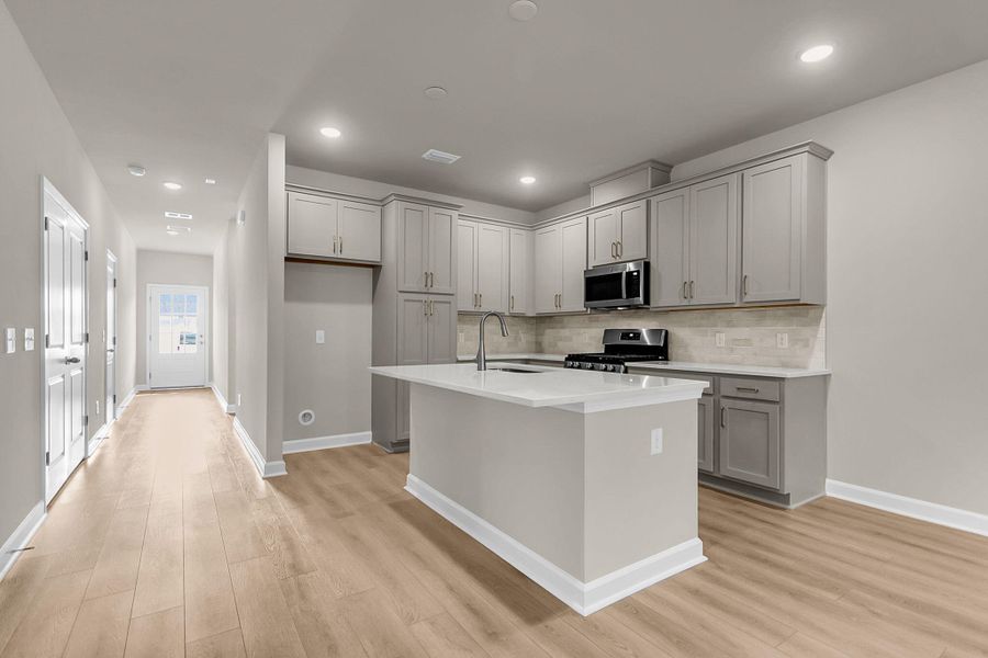Furnished interior view inside a new home in , Summerville (Image 5).