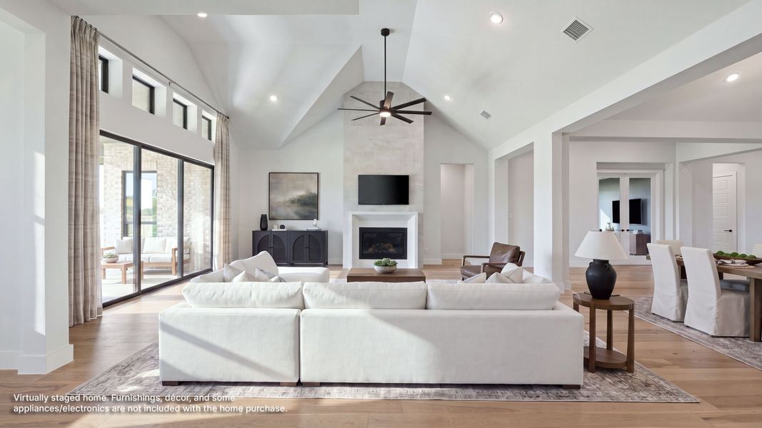 Furnished interior view inside a new home in Bristol Valley, Heath (Image 6).