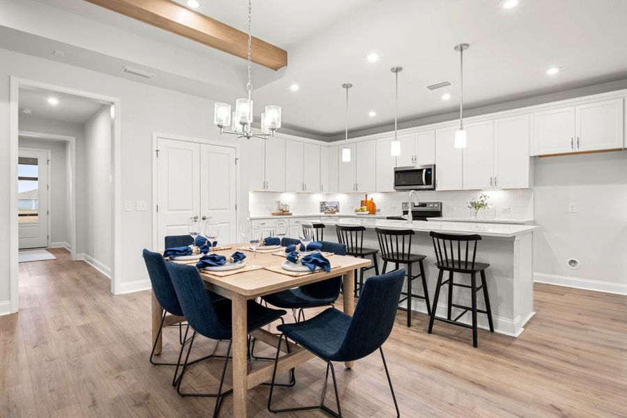 Furnished interior view inside a new home in Sun City Hilton Head, Bluffton (Image 25).