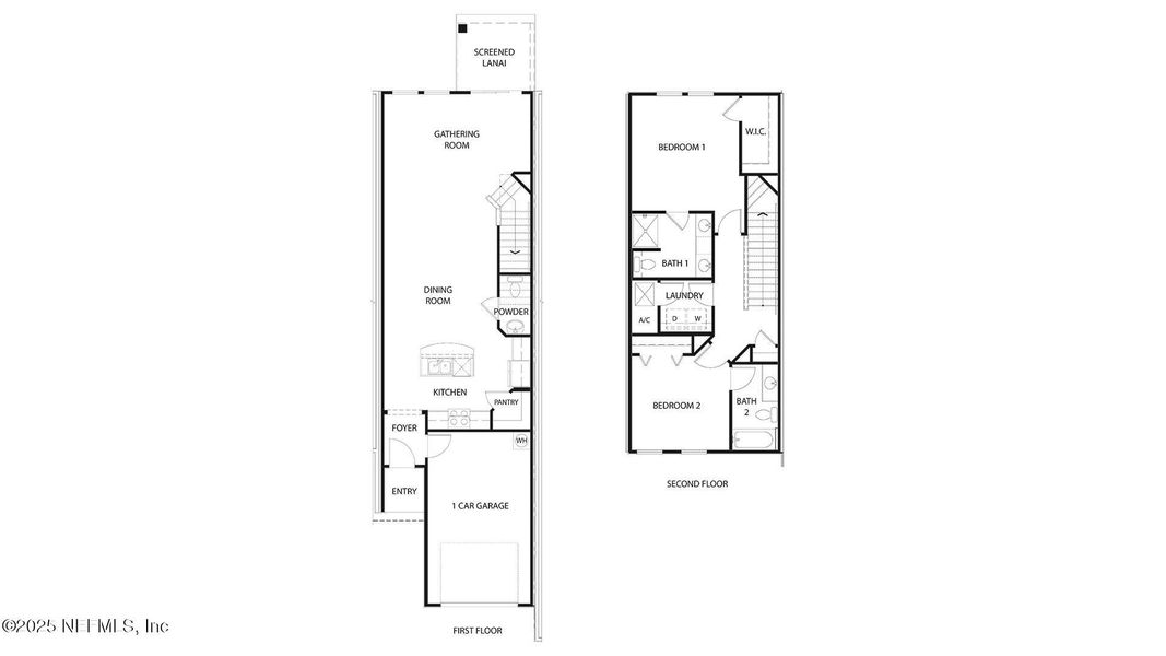 2D floor plan layout of this home in Bridgewater, St. Augustine, FL (Image 3). 2D floor plan layout of this home in Bridgewater, St. Augustine, FL (Image 3).