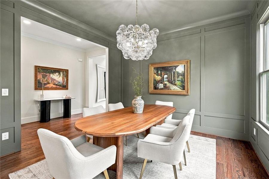 Furnished interior view inside a new home in , Smyrna (Image 13).
